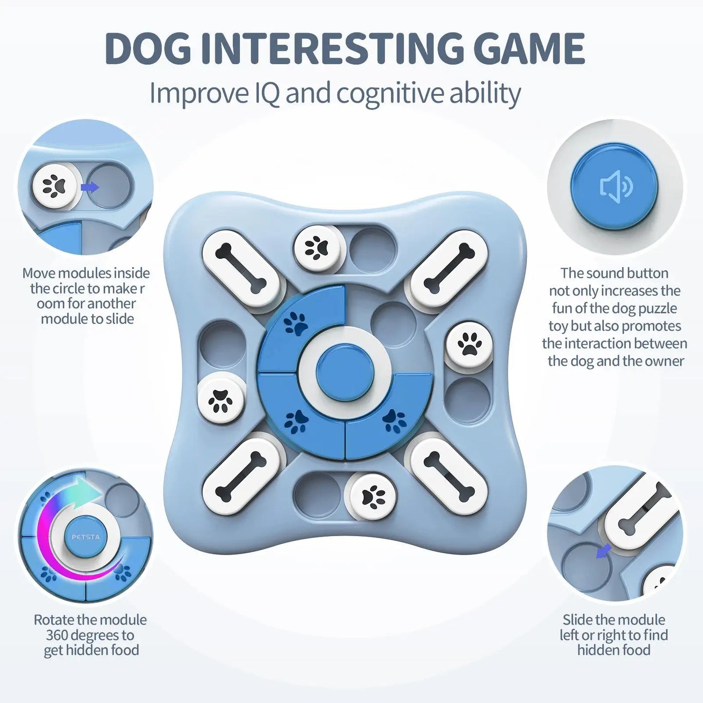 GlowPup™ Smart Treat Puzzle Toy