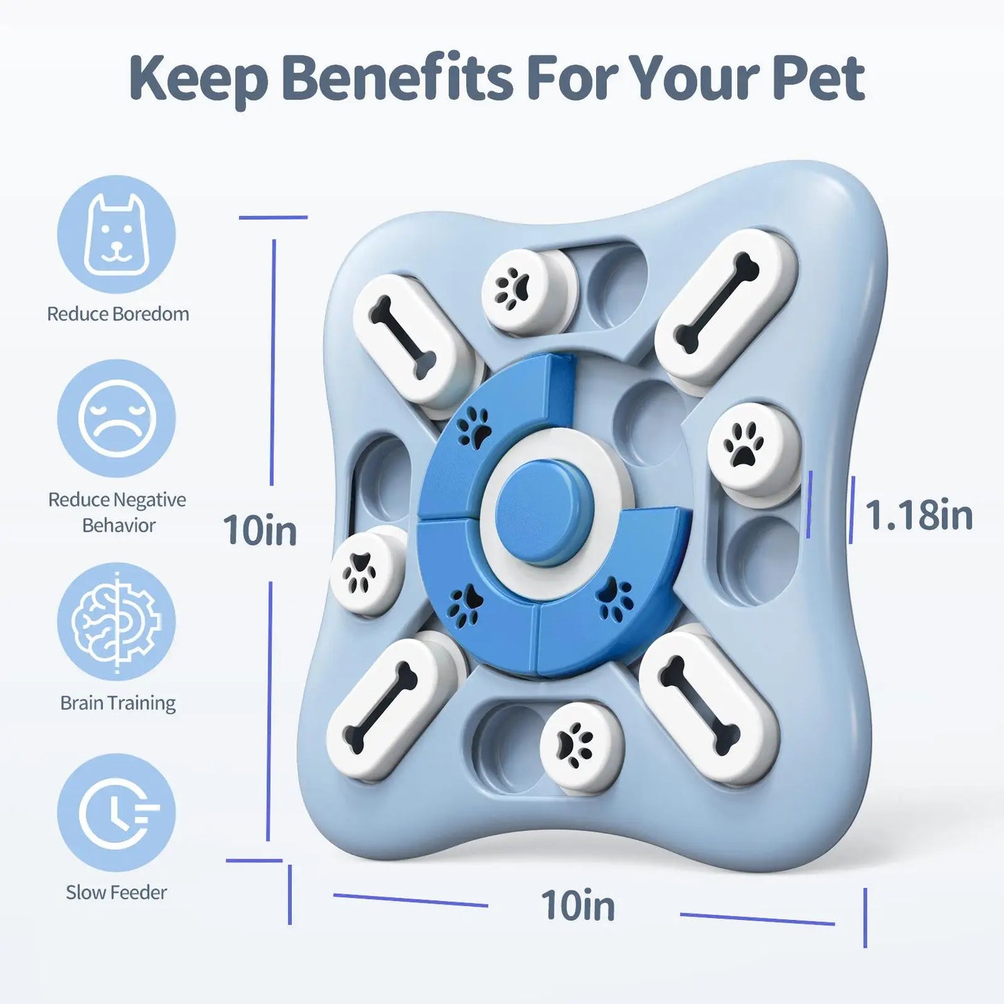 GlowPup™ Smart Treat Puzzle Toy