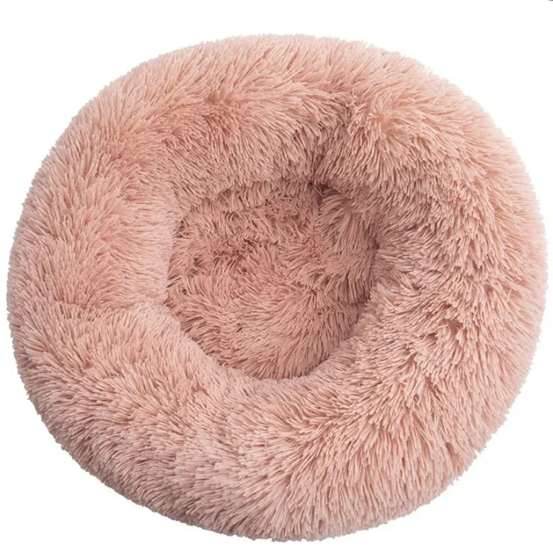 GlowPup™ Calming Donut Dog Bed