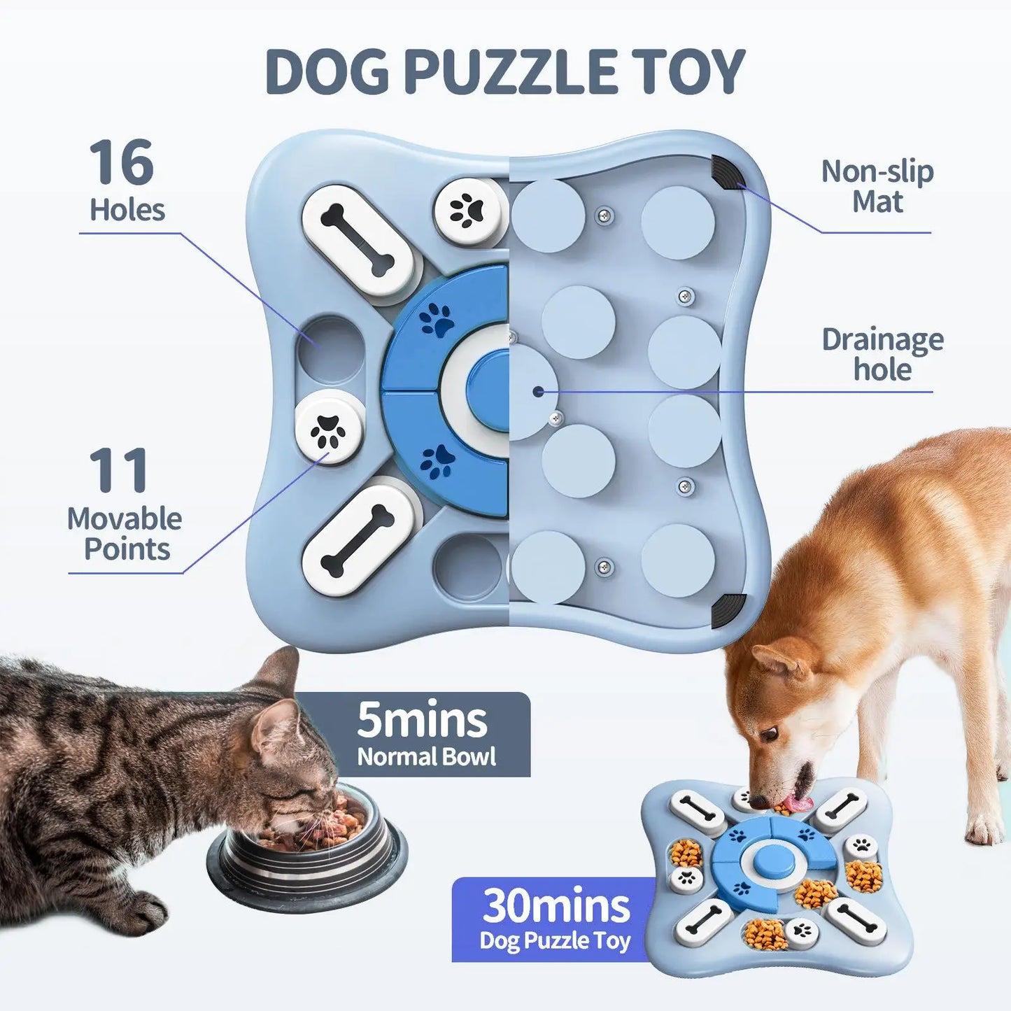 GlowPup™ Smart Treat Puzzle Toy